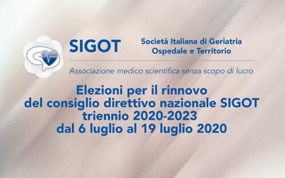 Elezioni per il rinnovo del Consiglio DIrettivo Nazionale SIGOT