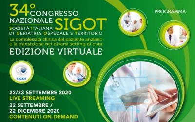 Si è concluso con successo il LIVE STREAMING del 34° Congresso Nazionale SIGOT