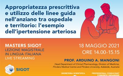 Appropriatezza prescrittiva e utilizzo delle linee guida nell’anziano tra ospedale e territorio: l’esempio dell’ipertensione arteriosa
