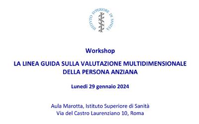 Workshop “La linea guida sulla valutazione multidimensionale”